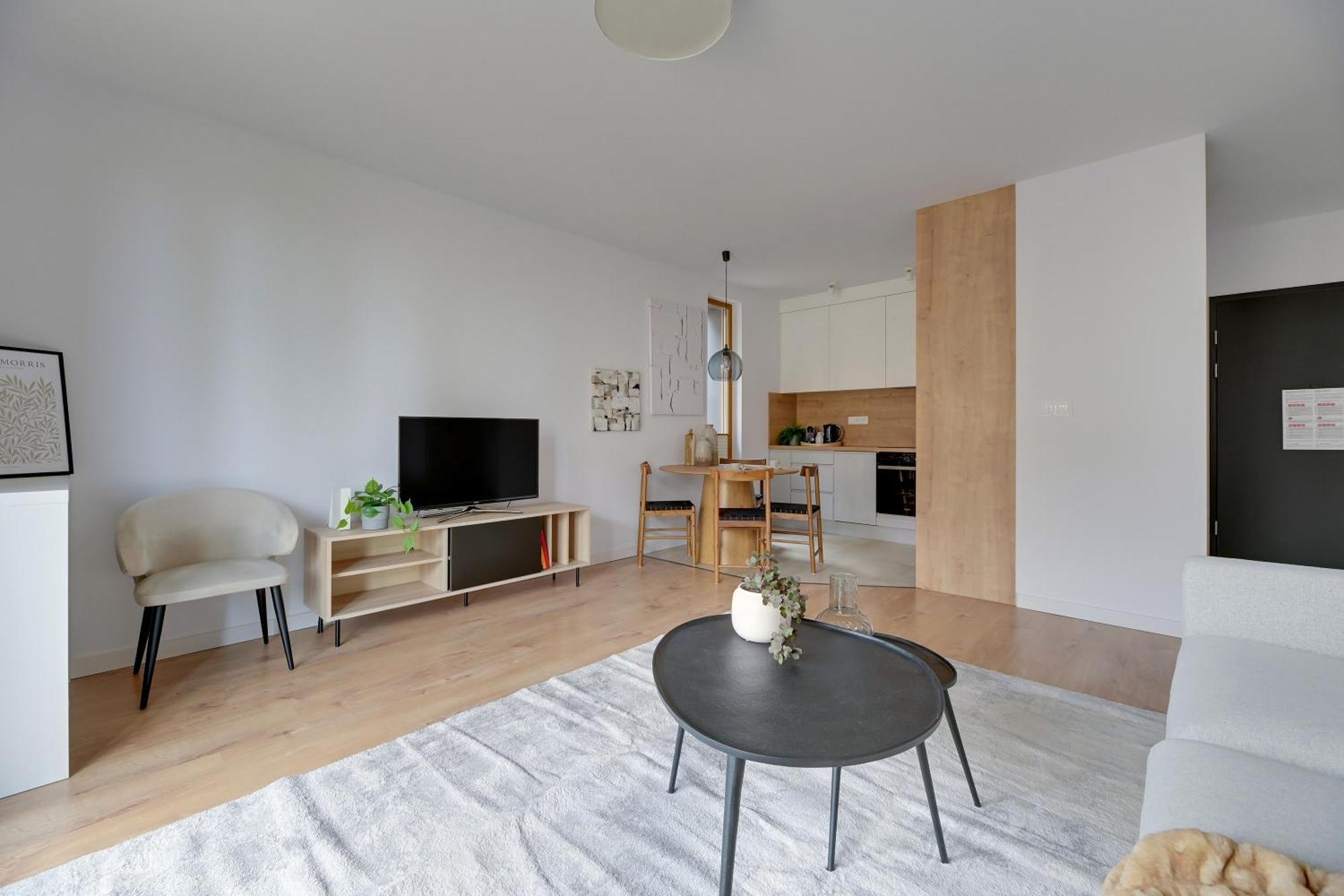 Front Park Apartments With Parking By Lion Apartments Gdańsk Rom bilde